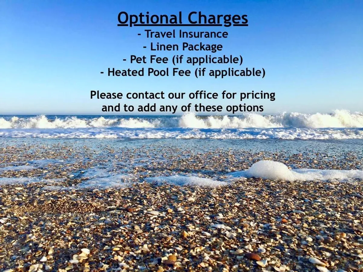 A tranquil stretch of sandy beach meets gentle waves and a clear blue sky. The scene radiates a carefree, relaxed mood, evoking classic seaside activities like beachcombing and play—ideal for leashed dogs and their owners to enjoy together.